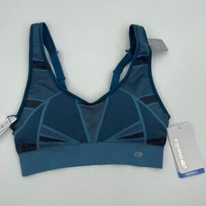 New MARIKA Sports Bra Size S Leah Ink Pullover Seamless Adjustable Straps